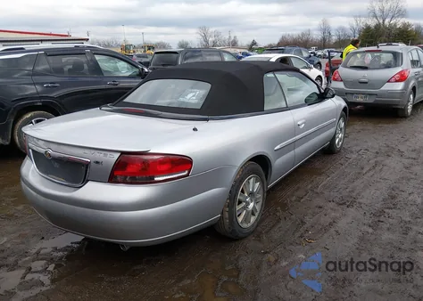 2004 Chrysler Sebring Limited z USA, uszkodzony, nr VIN 1C3EL65RX4N213445